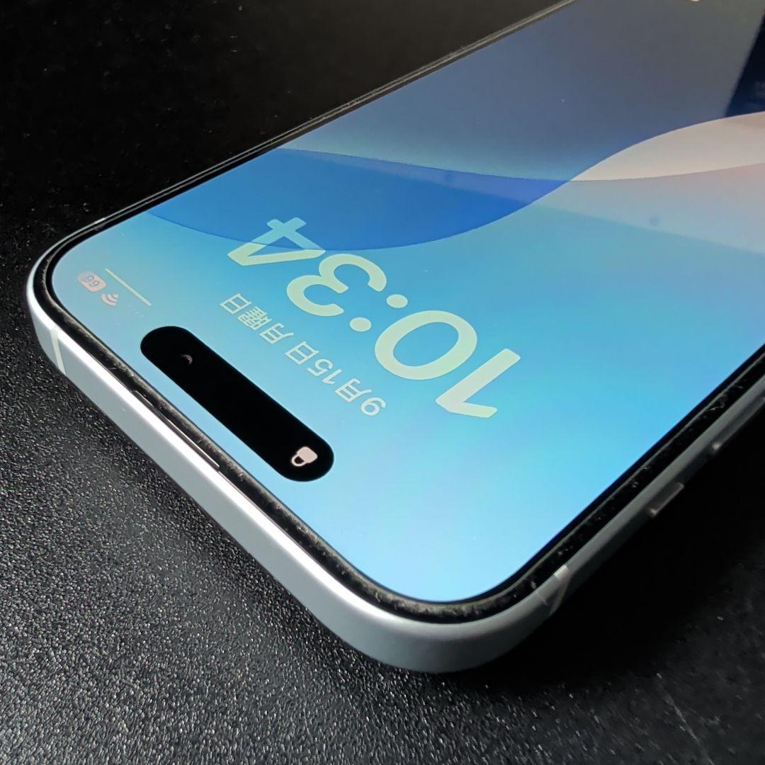 美品 Apple iPhone 15 128GB ブルー SIMフリー