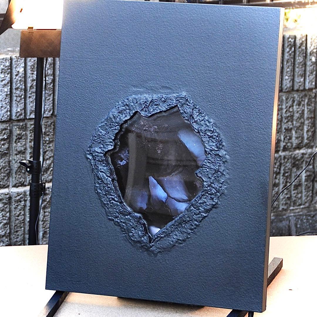 壁掛け照明　深海　60×45cm ABYSS 一点物インテリア　空間標本　モダン