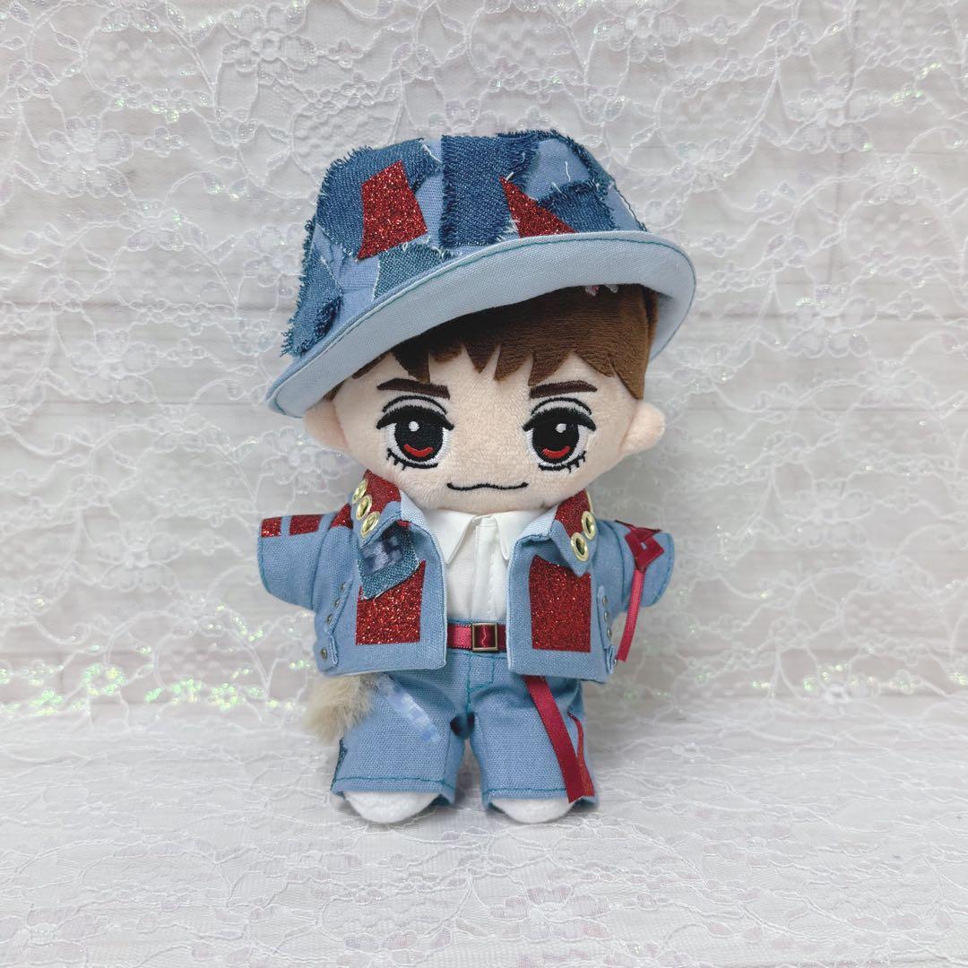 moco様　はぴぬい　Travis Japan ぬい服　デニムコーデ