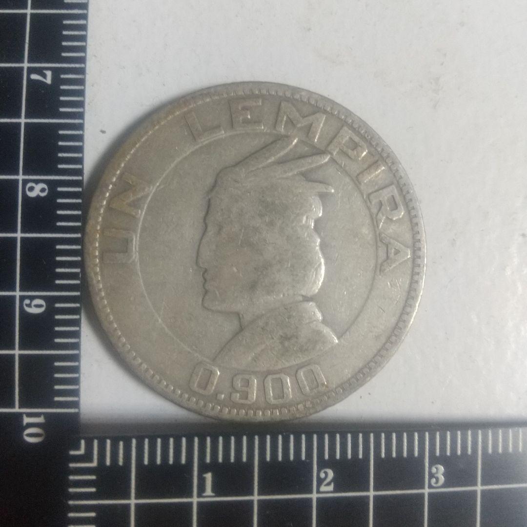 ホンジュラス レンピラ銀貨 銀900 1932年 本物保証