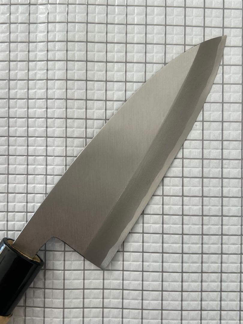 包丁 出刃 出刃包丁 安来鋼青紙２号 135mm 朴丸柄 和包丁