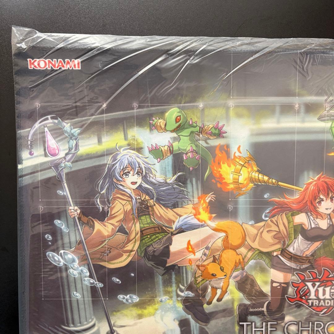 精霊術の使い手 霊使い プレイマット 遊戯王 プレマ EU版 未開封