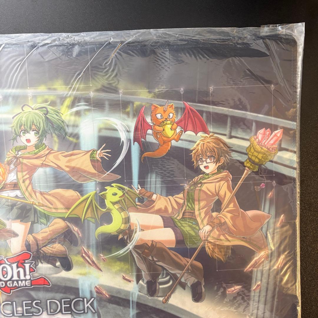 精霊術の使い手 霊使い プレイマット 遊戯王 プレマ EU版 未開封
