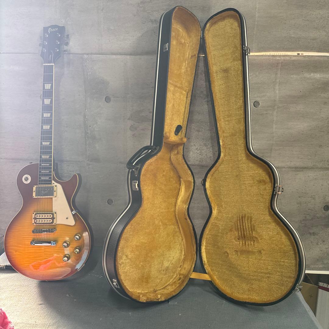 ☆グレコレスポール フレイム杢 チェリーサンバースト