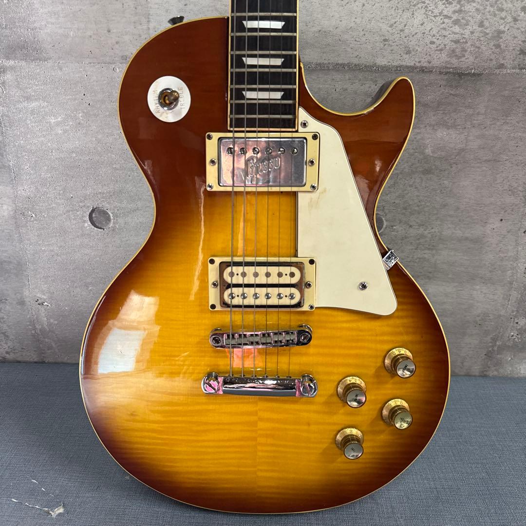 ☆グレコレスポール フレイム杢 チェリーサンバースト