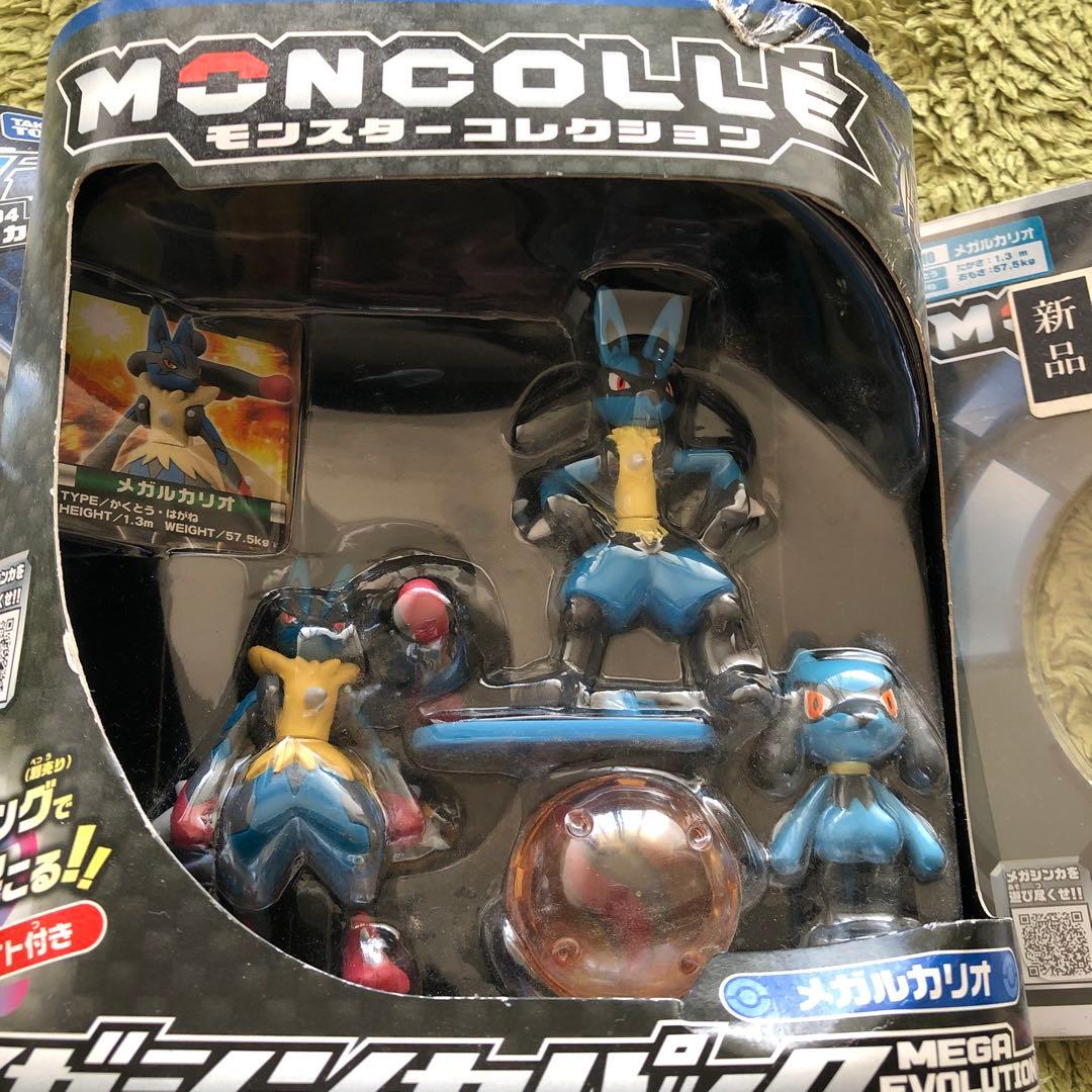 ポケモン　モンコレ　メガルカリオ　メガ進化パック　ルカリオ　フィギュア