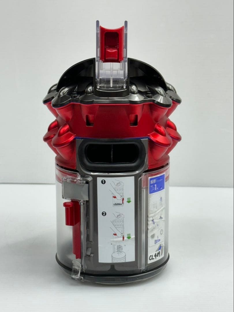 美品　赤　CY29 ダイソン　掃除機　クリアビン　ダストケース　カップ　ボックス