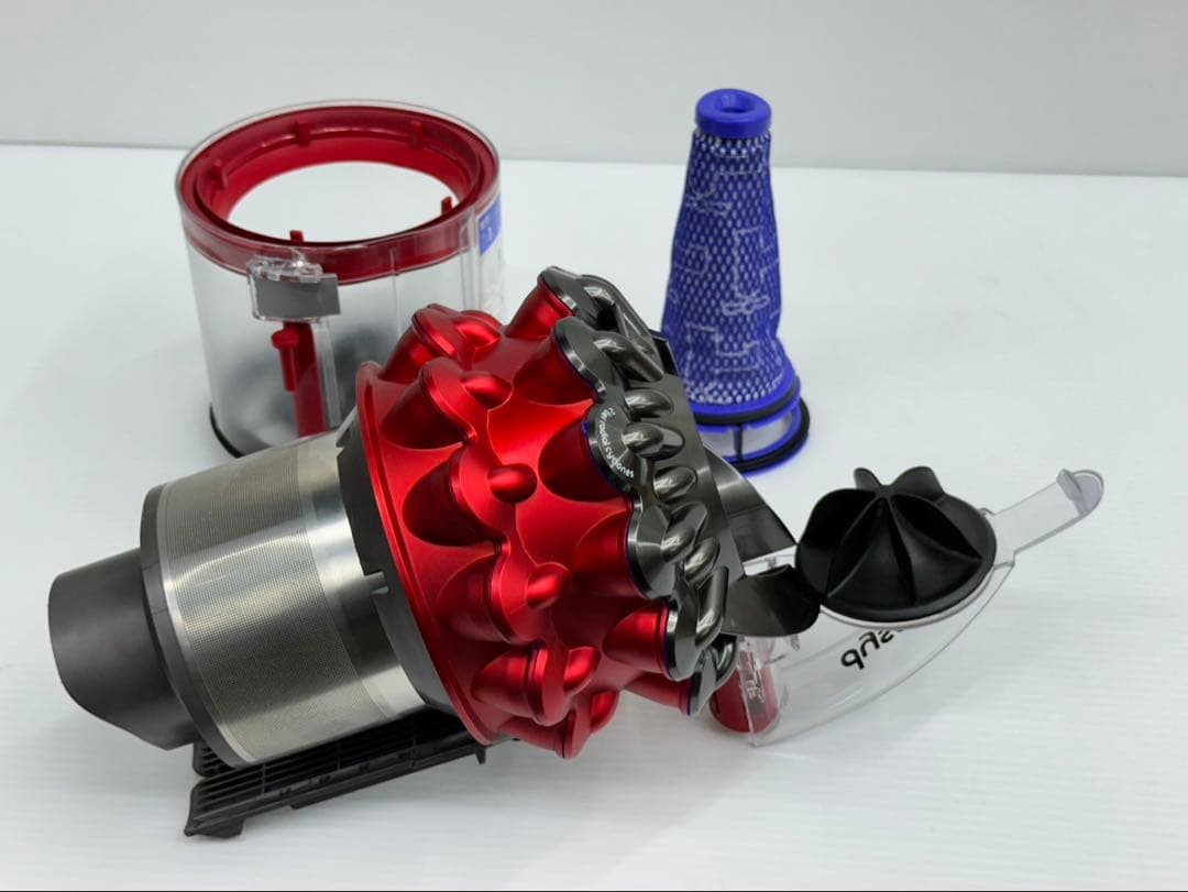 美品　赤　CY29 ダイソン　掃除機　クリアビン　ダストケース　カップ　ボックス