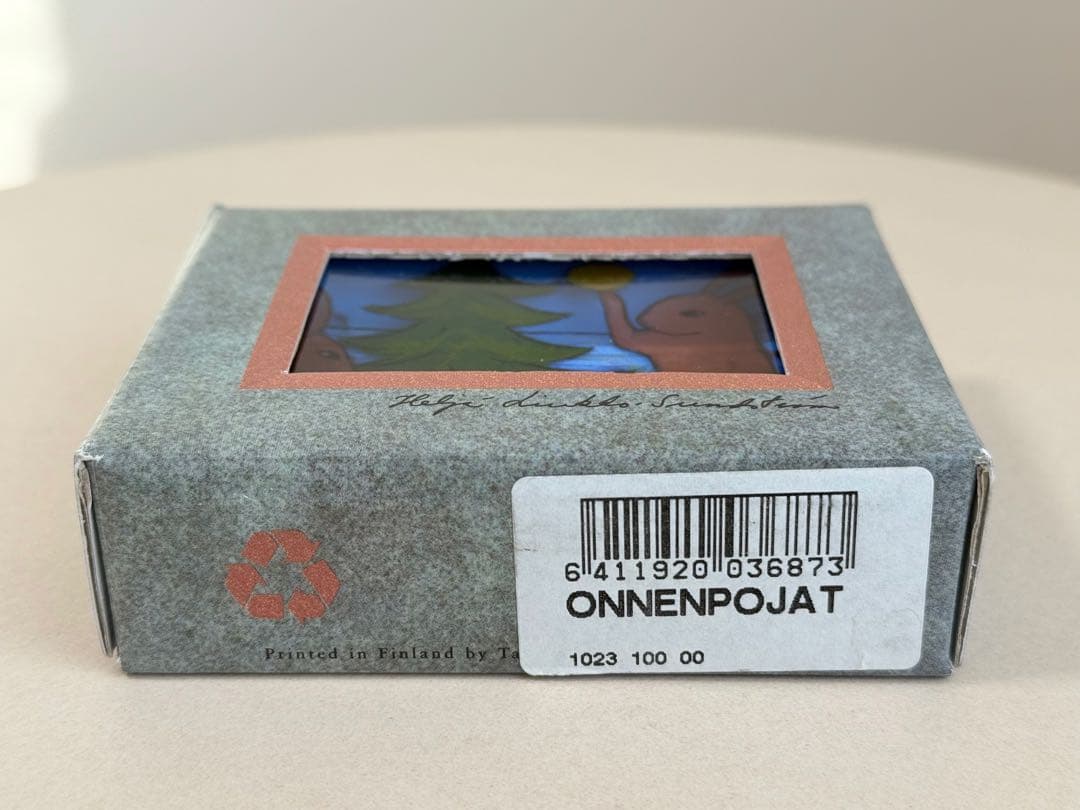 Lucky Boys ガラスカード 箱付き イッタラ ヘルヤ アラビア