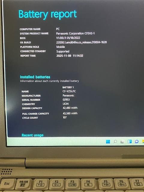 レッツノートCF-SV2 シルバーダイアモンド 天板ホイールパッドカスタム