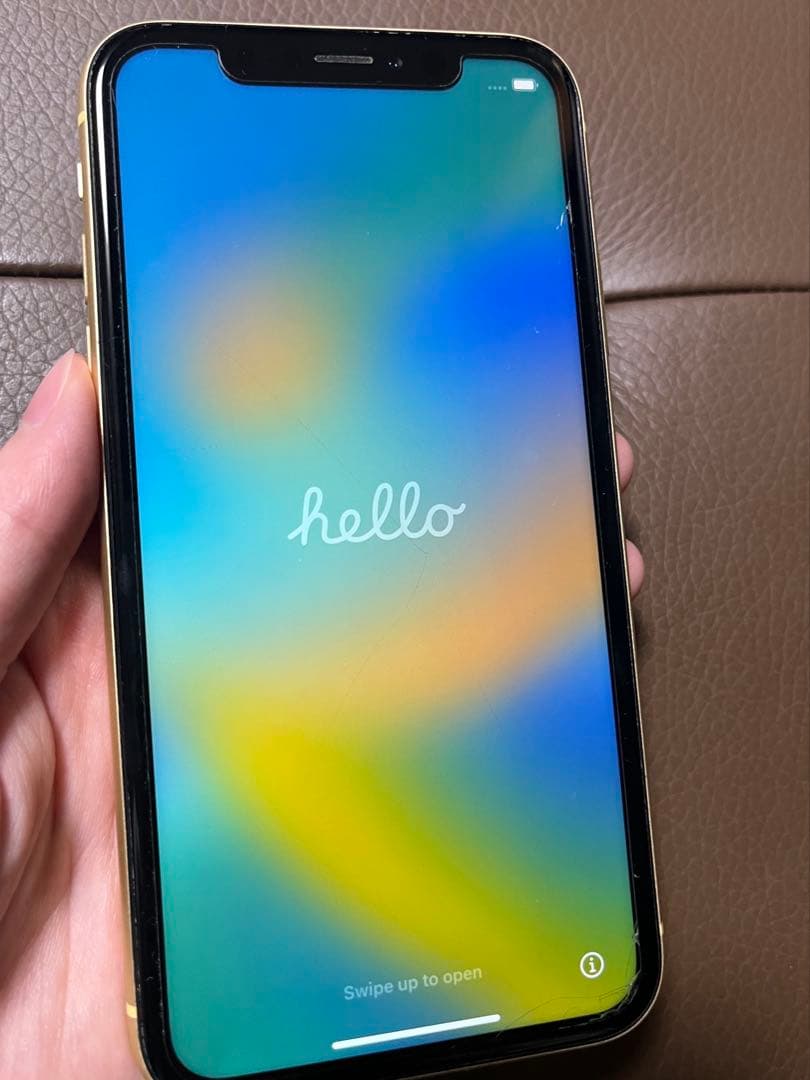 iPhoneXR イエロー 128GB 4年使用