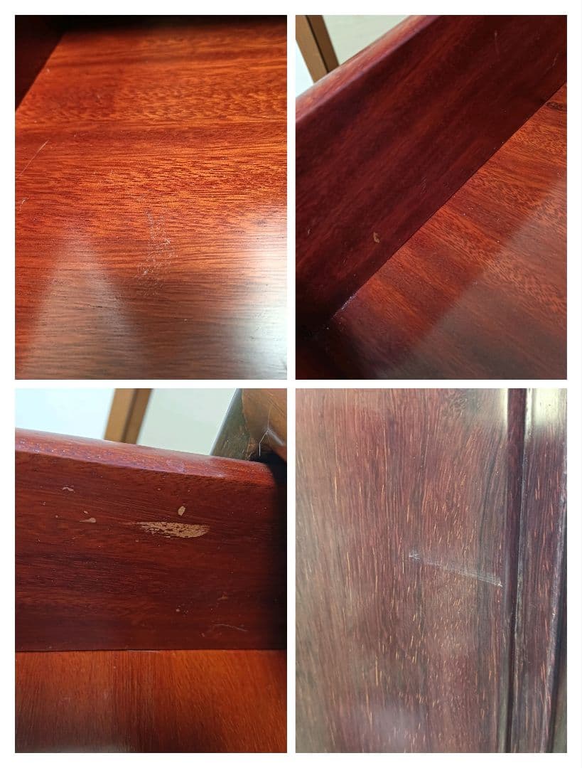 チェスト　螺鈿細工　唐木　花梨　引き出し　葡萄　小物入れ 7段