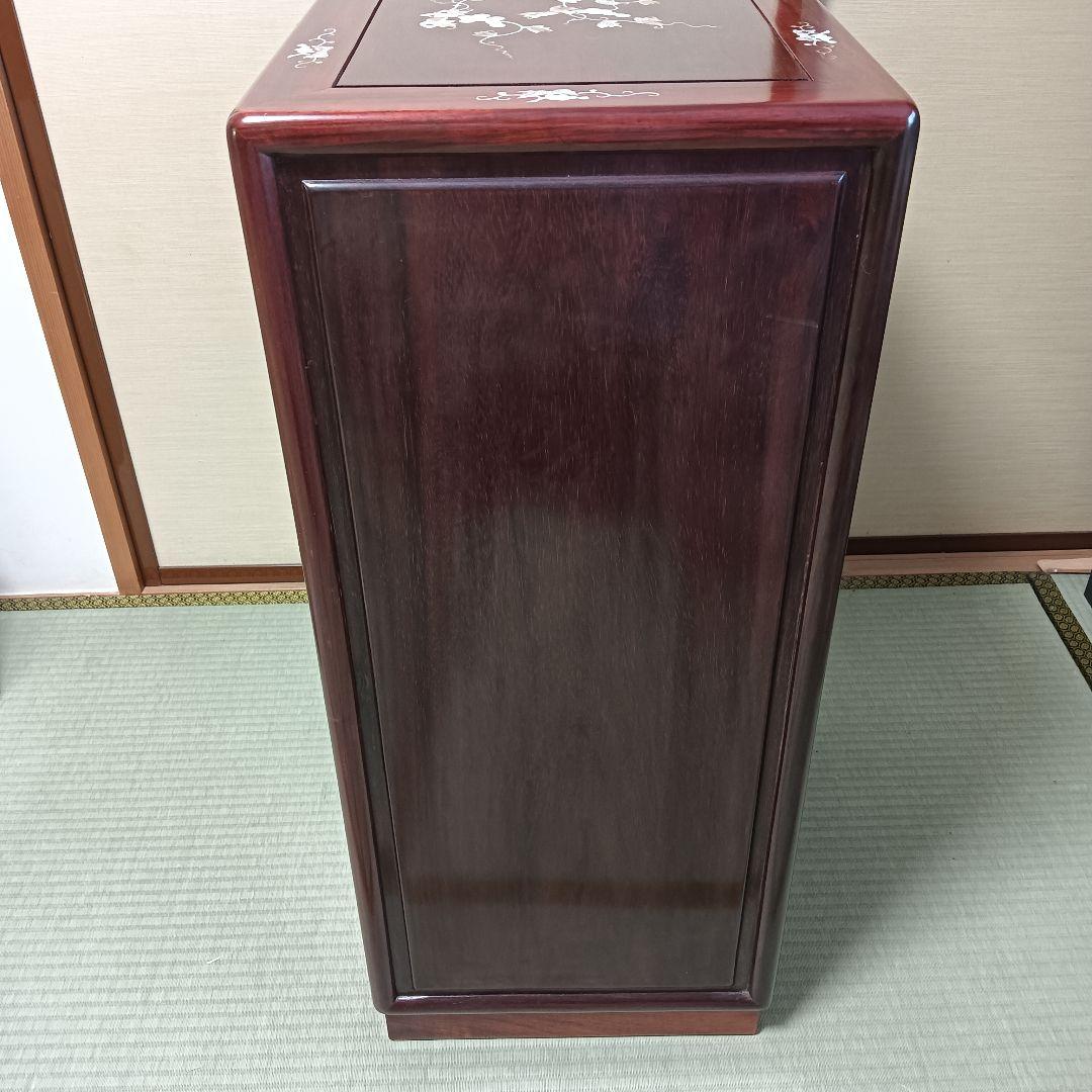 チェスト　螺鈿細工　唐木　花梨　引き出し　葡萄　小物入れ 7段