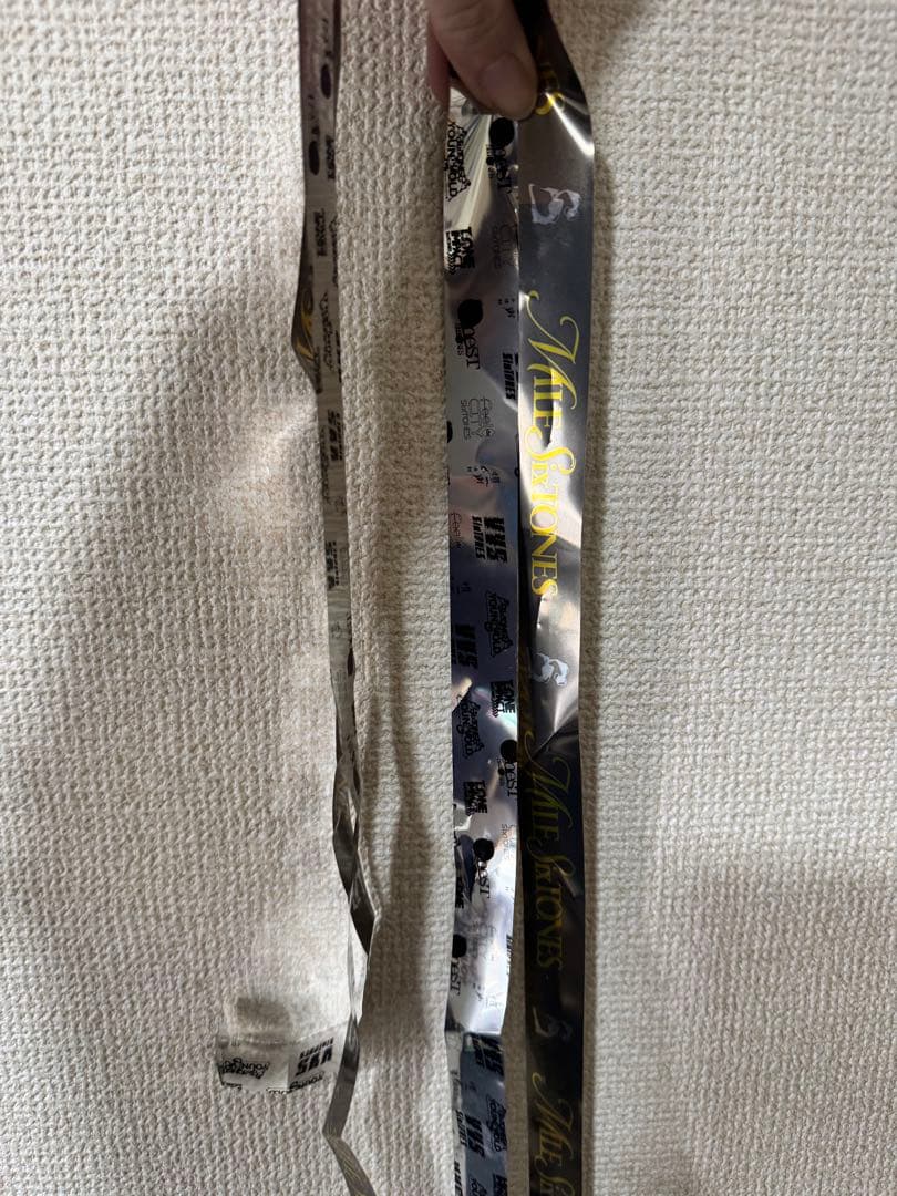 銀テープ付き MILESixTONES ペンライトSixTONES