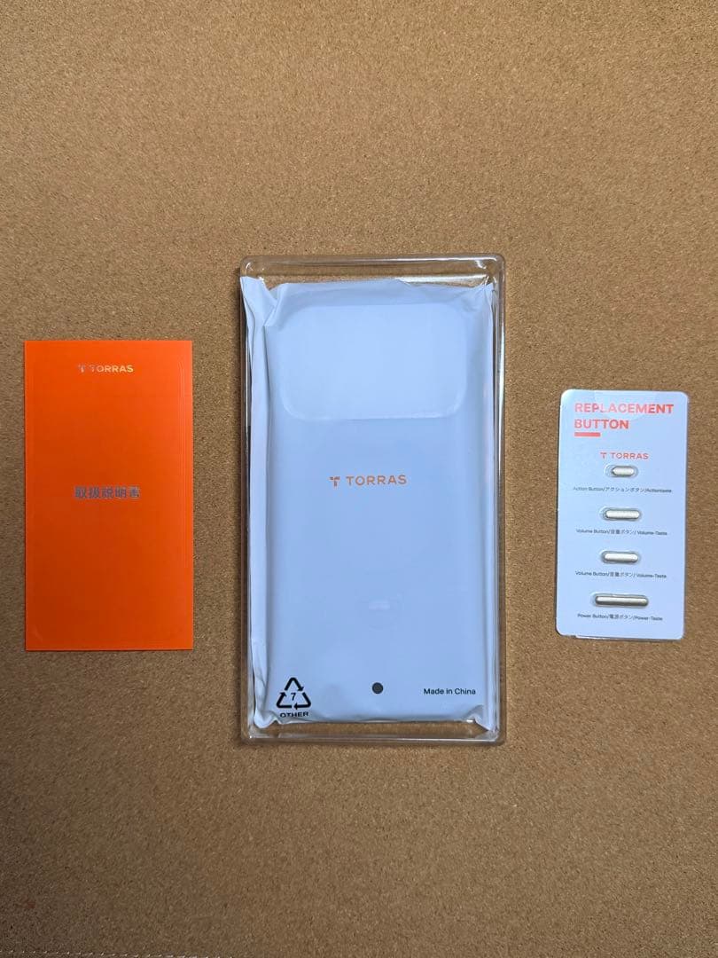 TORRAS iPhone 17Pro用 6.3inch OstandQ3Air