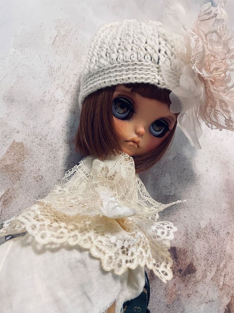 カスタム アイシードール ウィッグ タン肌女の子 アウトフィット付属