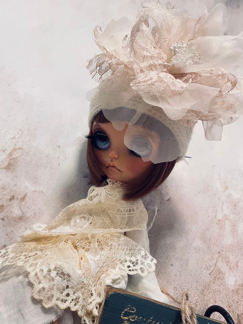 カスタム アイシードール ウィッグ タン肌女の子 アウトフィット付属