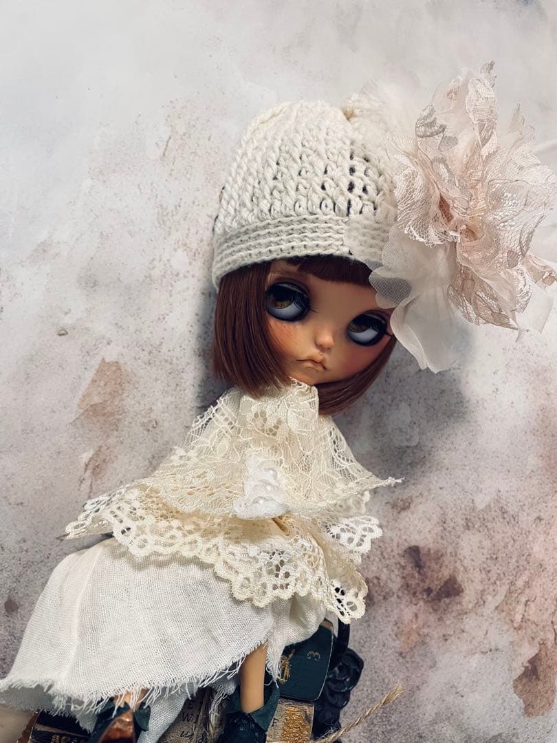 カスタム アイシードール ウィッグ タン肌女の子 アウトフィット付属