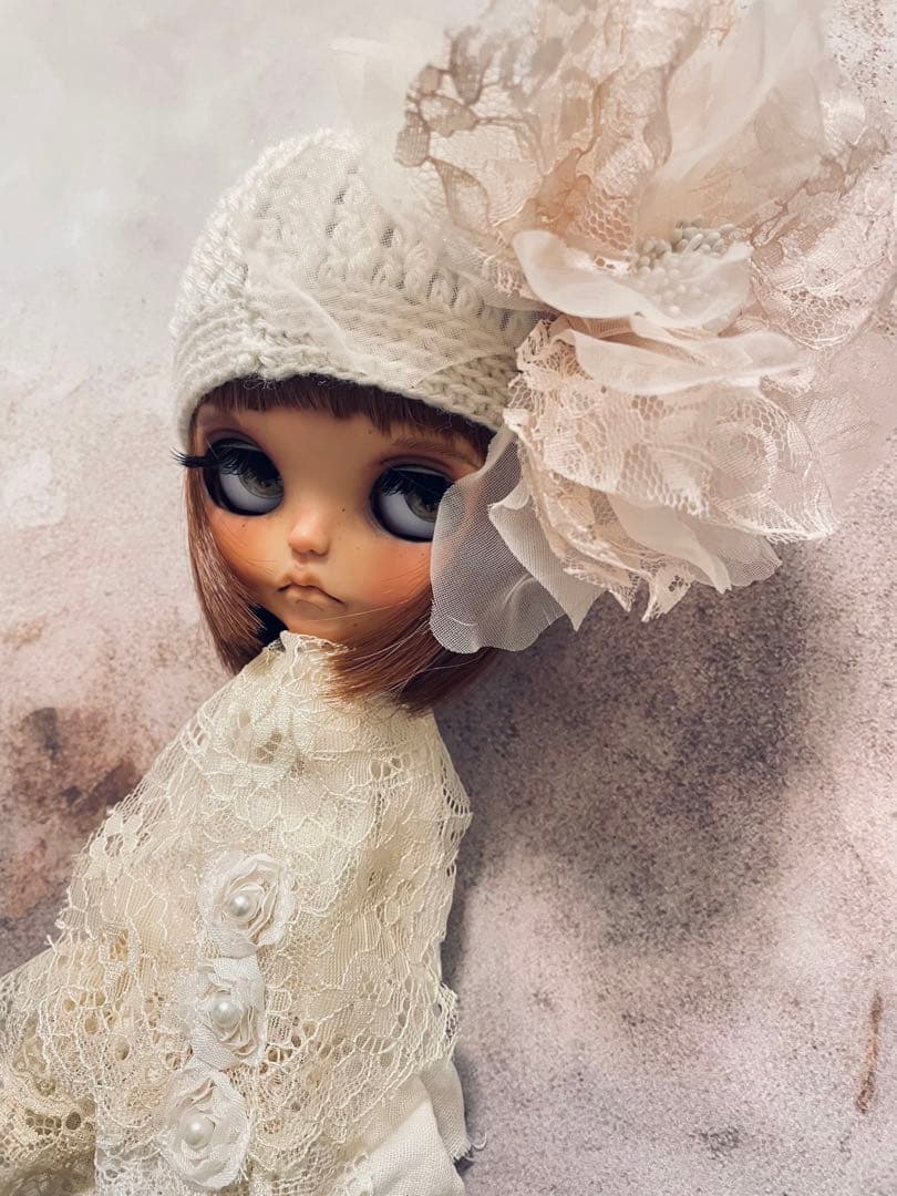 カスタム アイシードール ウィッグ タン肌女の子 アウトフィット付属