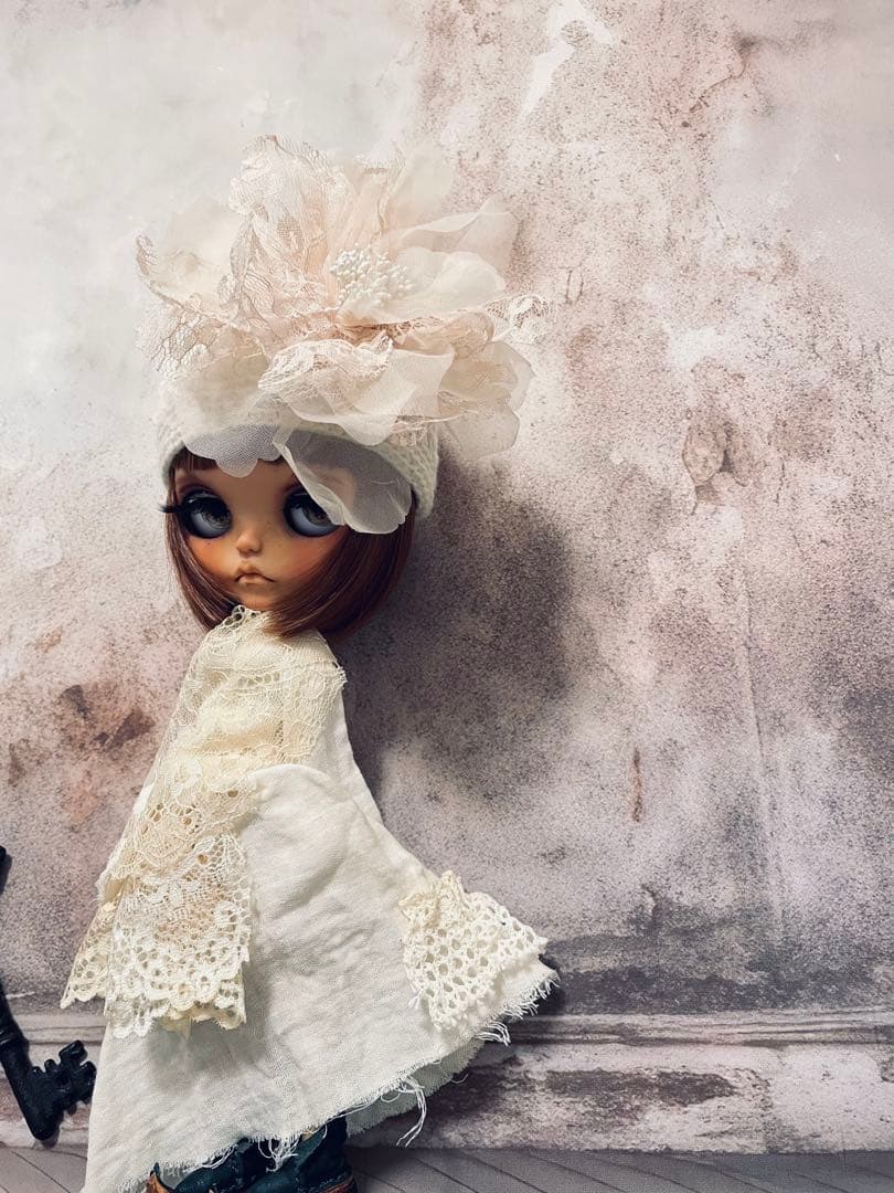 カスタム アイシードール ウィッグ タン肌女の子 アウトフィット付属