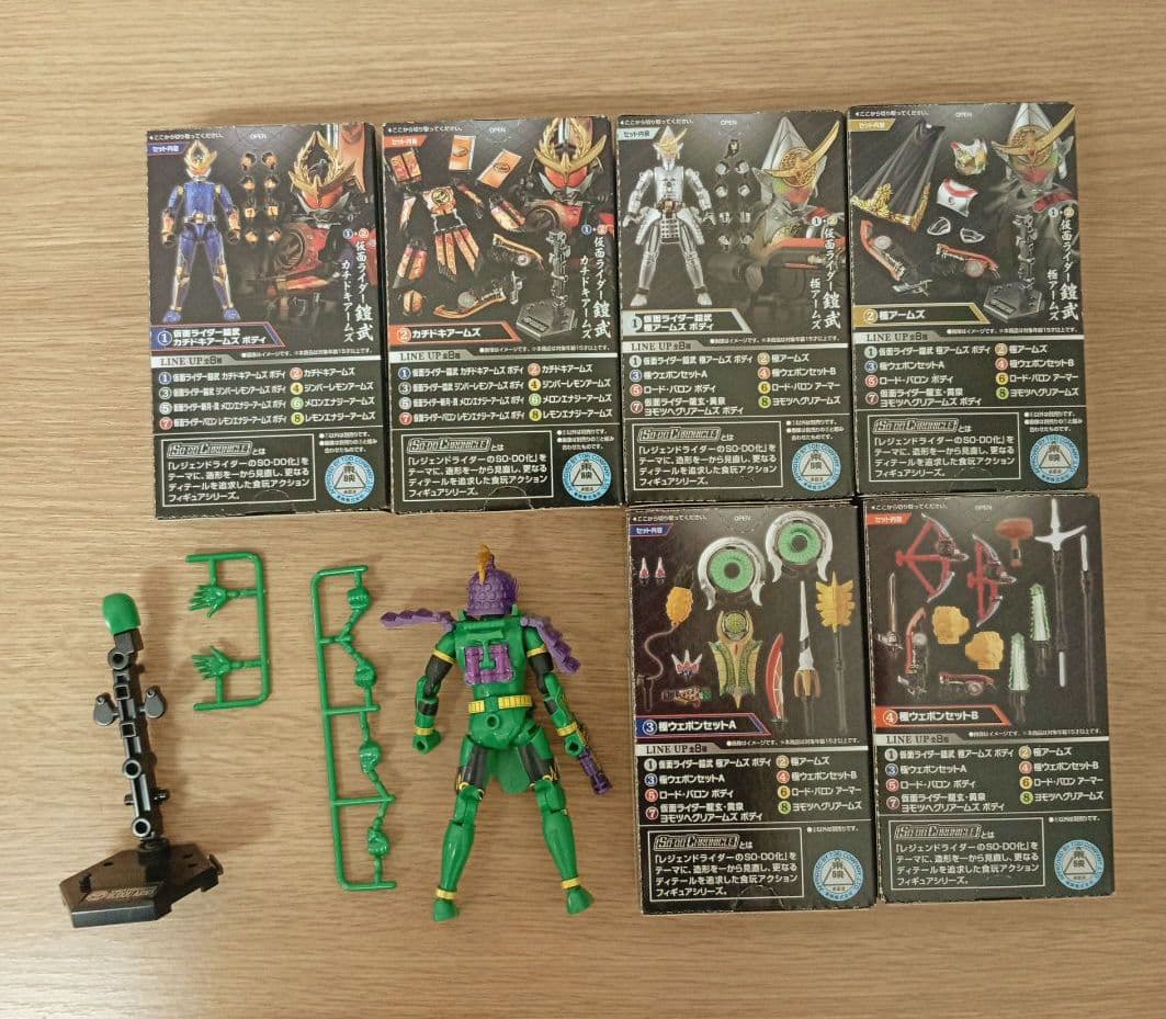 SO-DO CHRONICLE 仮面ライダー鎧武　14箱セット