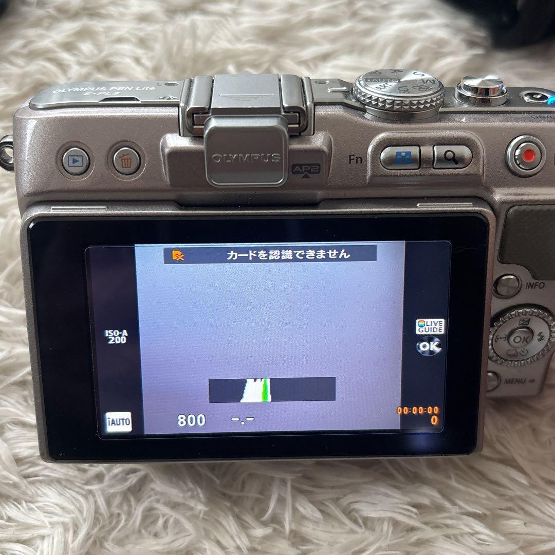ショット回数3547】オリンパス PEN E-PL3 ダブルズームキット