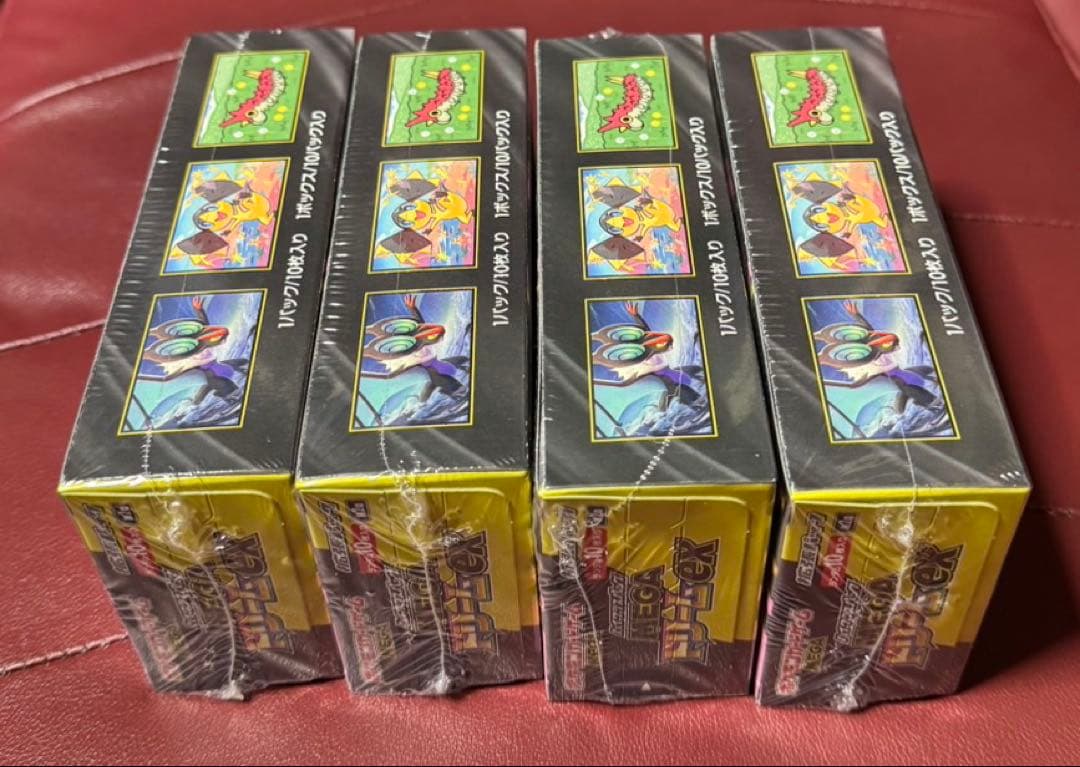 【新品未開封】ポケモンカードMEGAドリームex 4Box
