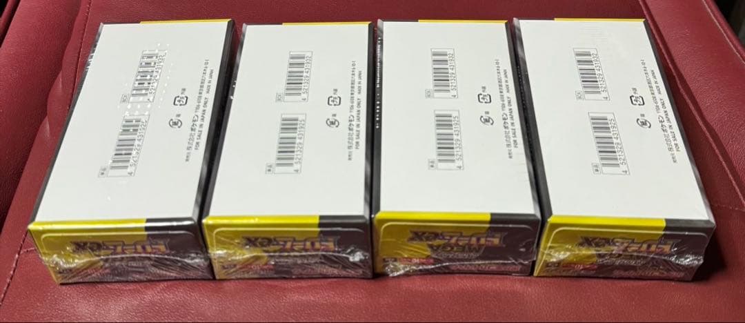 【新品未開封】ポケモンカードMEGAドリームex 4Box