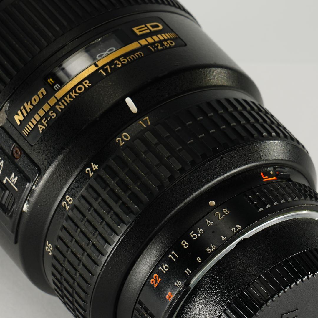 テスト済 Nikon AF-S Nikkor 17-35mm F2.8D 100