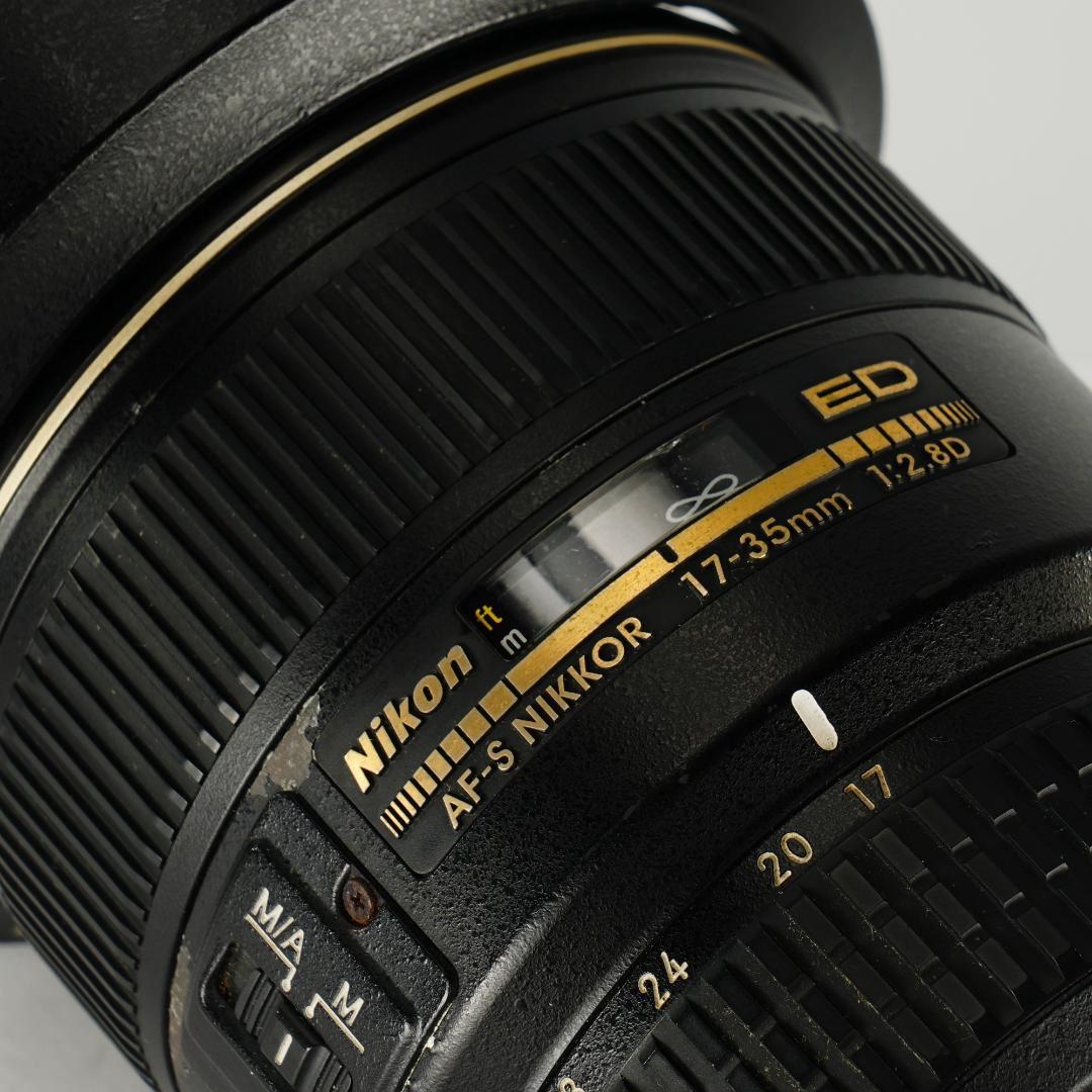 テスト済 Nikon AF-S Nikkor 17-35mm F2.8D 100