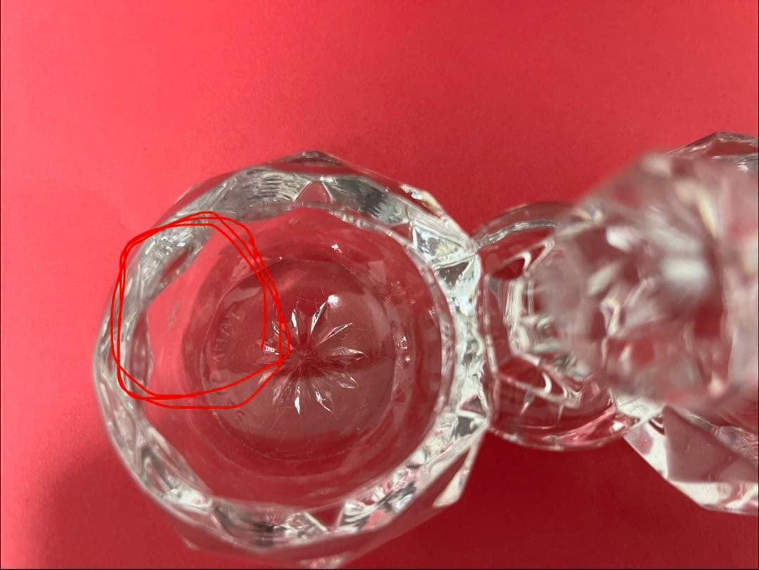 【希少】アンティーク★美品オールドバカラ★ソルト＆ペッパー 調味料入れ