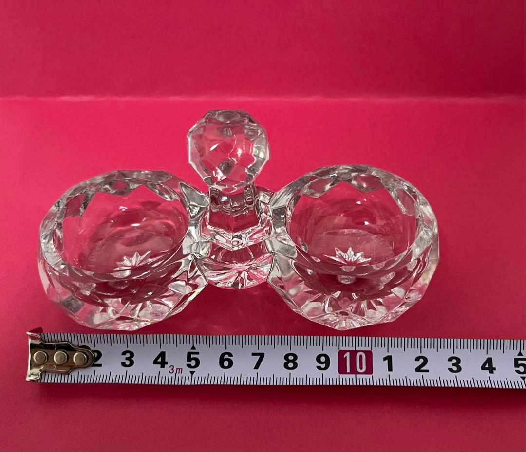 【希少】アンティーク★美品オールドバカラ★ソルト＆ペッパー 調味料入れ