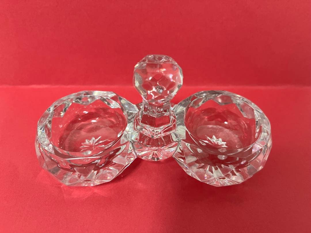 【希少】アンティーク★美品オールドバカラ★ソルト＆ペッパー 調味料入れ