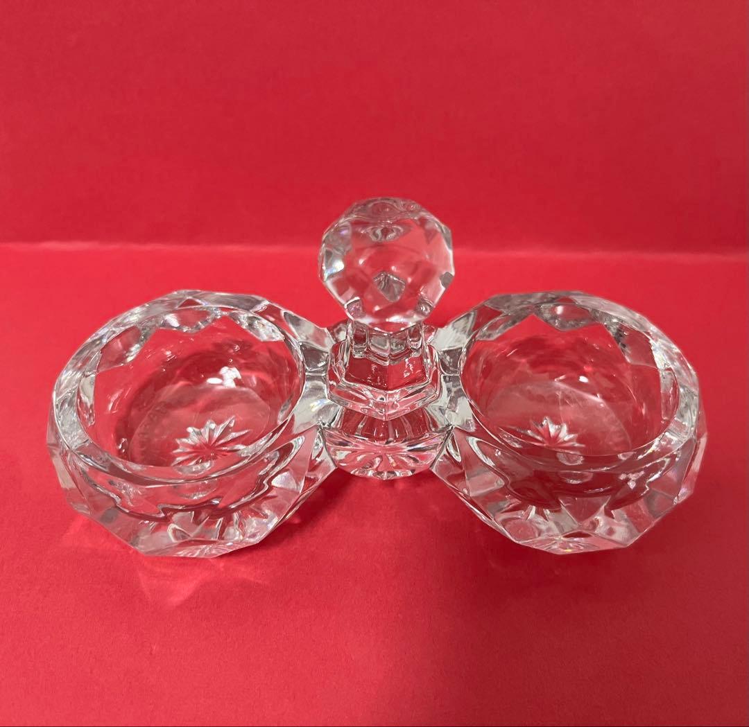 【希少】アンティーク★美品オールドバカラ★ソルト＆ペッパー 調味料入れ