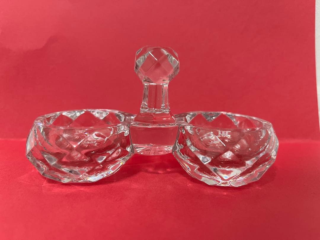 【希少】アンティーク★美品オールドバカラ★ソルト＆ペッパー 調味料入れ