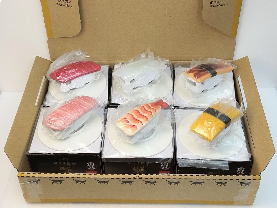 ♥安心のコンプリート品♥ 寿司トミカ 其の一 新品・一皿１６６０円 美味しいよ