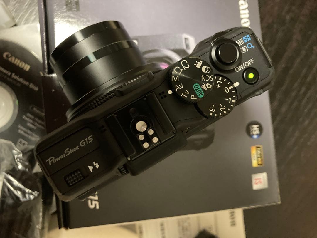美品 Canon PowerShot G15 コンパクトデジタルカメラ