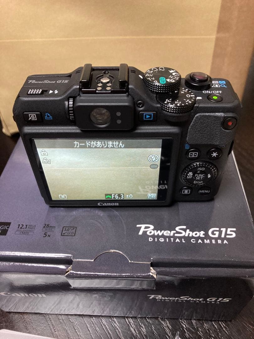 美品 Canon PowerShot G15 コンパクトデジタルカメラ