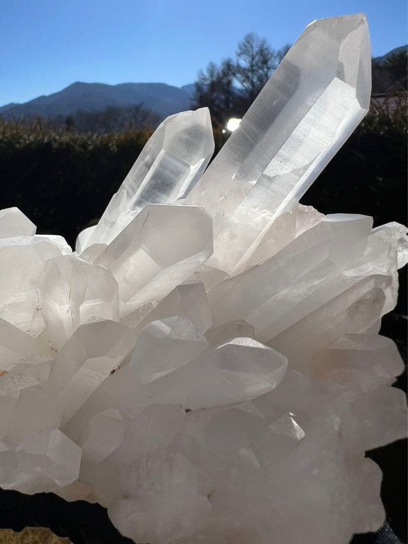 A243 マダガスカル産水晶クラスター