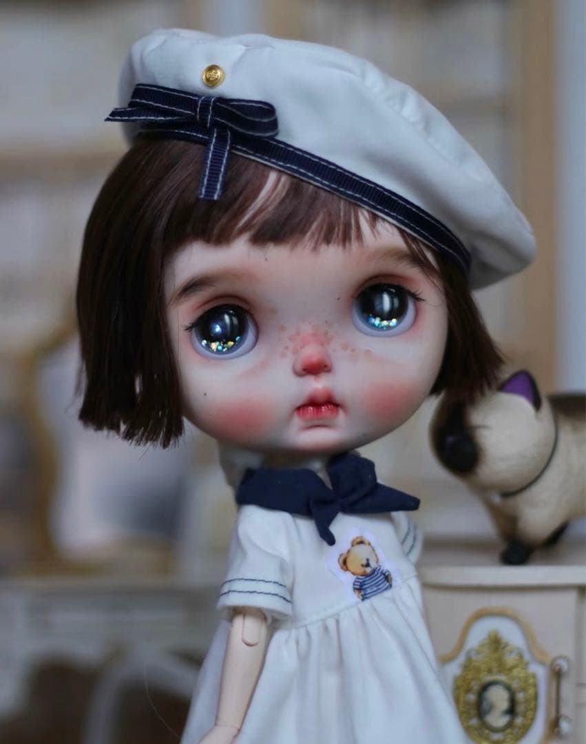 カスタムブライス 海外作家様 人形 幼い 子供顔 かわいい カスタムドール