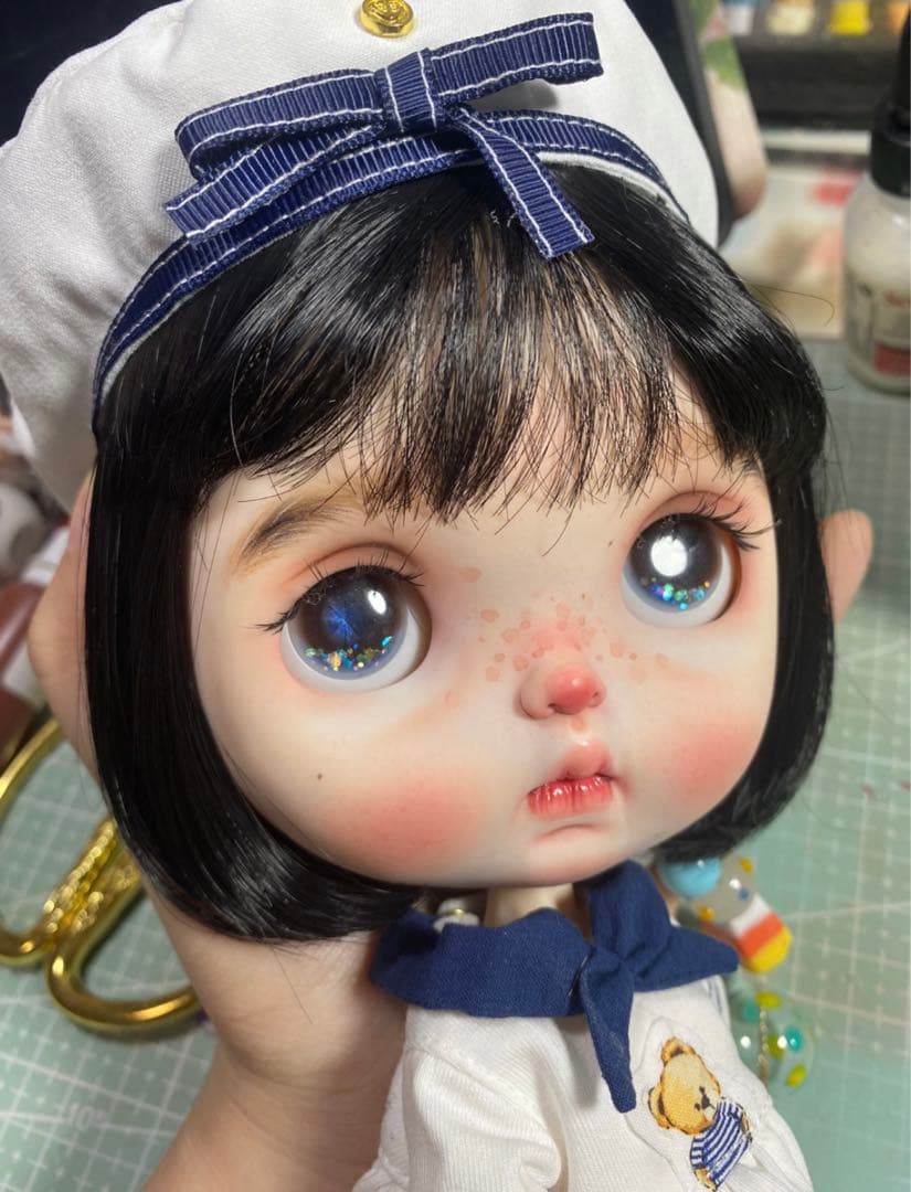 カスタムブライス 海外作家様 人形 幼い 子供顔 かわいい カスタムドール