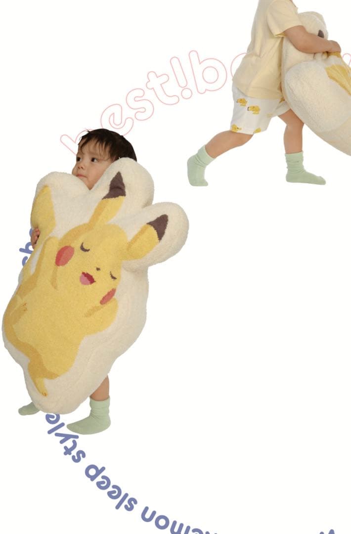 gelato pique ポケモン スリープ ベビモコ ピカチュウ クッション