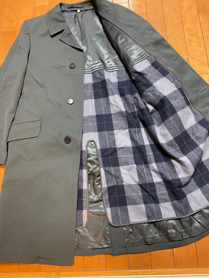 ミリタリー トレンチコート ドイツ軍 ステンカラーコート  ライナー付き