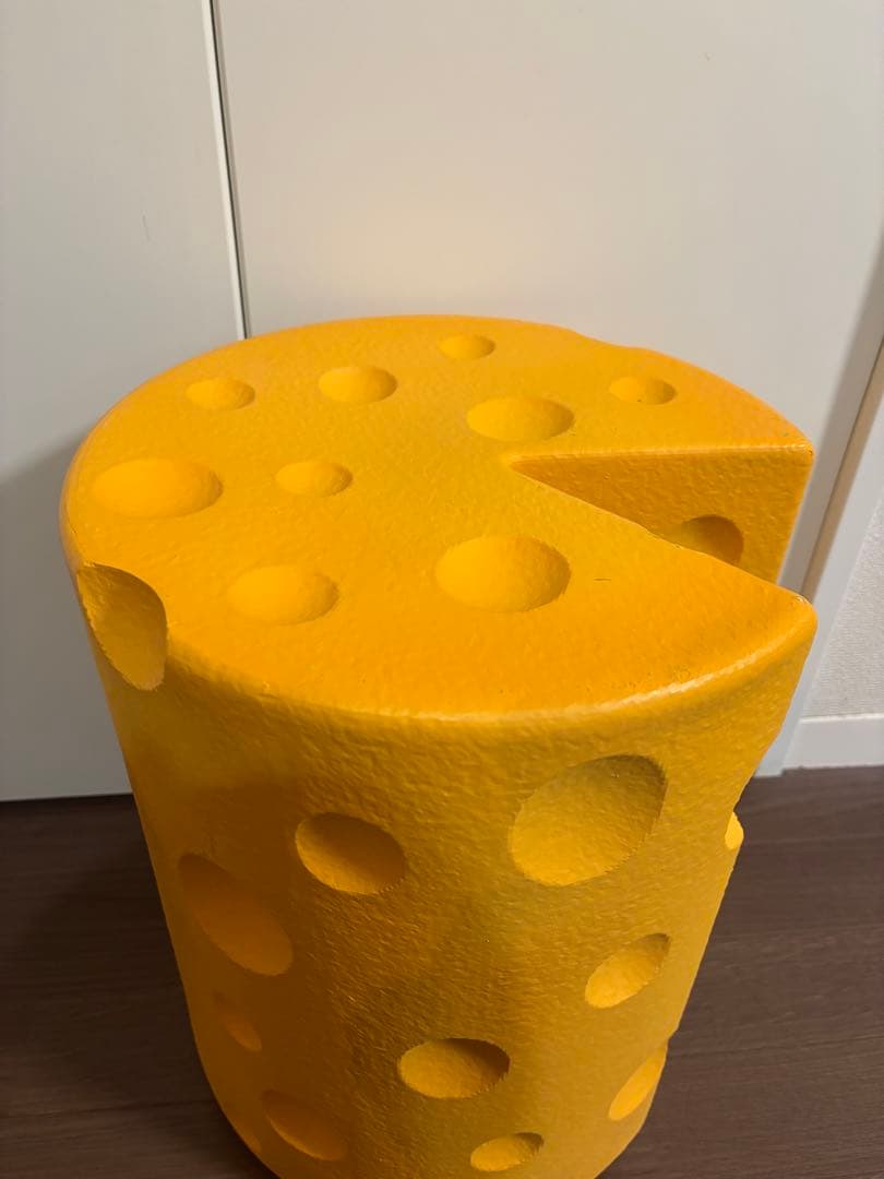 【ミッドセンチュリー・期間限定値下げ〜26日まで】チーズ型　スツール　イス