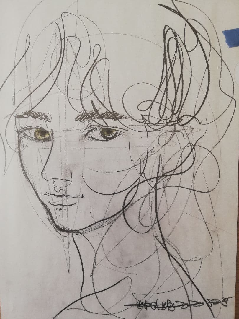 木原千春　ドローイング