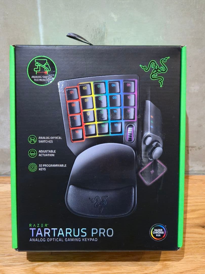 【美品】Razer Tartarus Pro 多ボタン・左手・入力デバイス