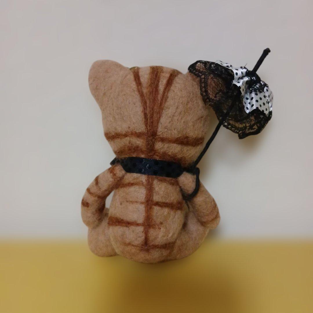 作家様　羊毛フェルト　ネコ