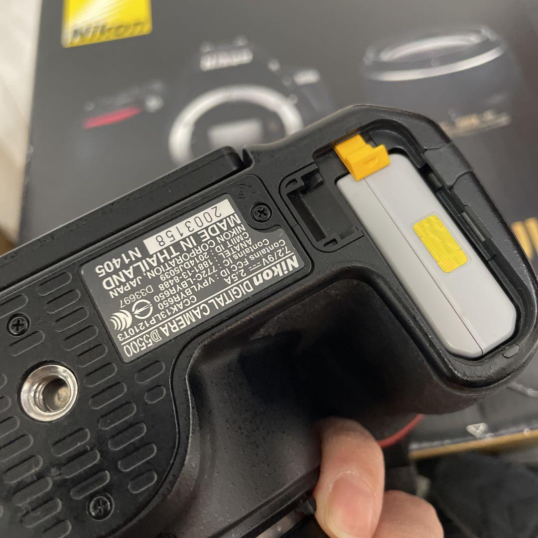 Nikon D5500 ダブルズームキット BLACK＋単焦点 広角レンズ