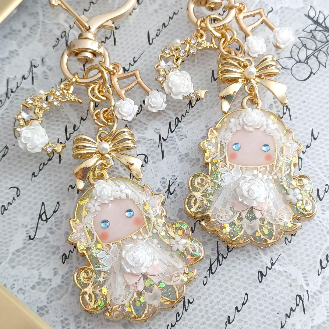 セキセイブルー☆小鳥シリーズ☆他レジンキーホルダー計6点