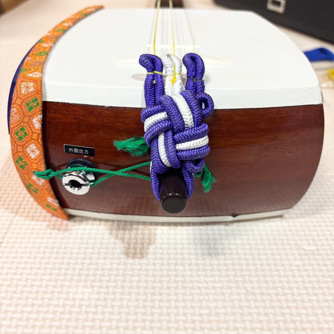 【廃盤品】SUZUKI 鈴木楽器製作所 電気三味線 あおい エレキ三味線